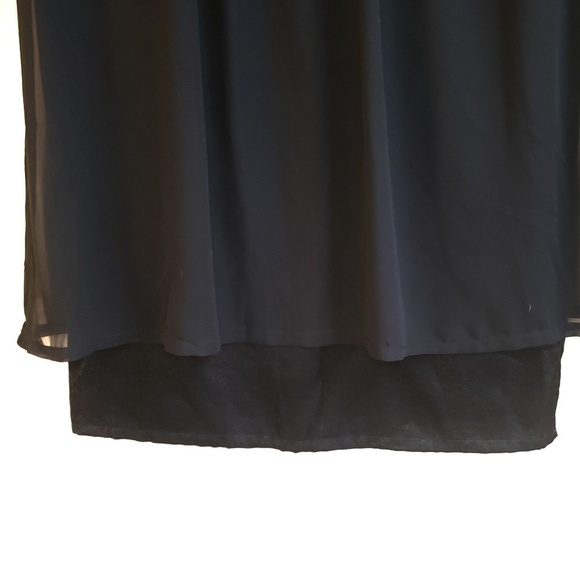 Modcloth Tulle Black Empire Waist Dress NWT - Picture 3 of 6